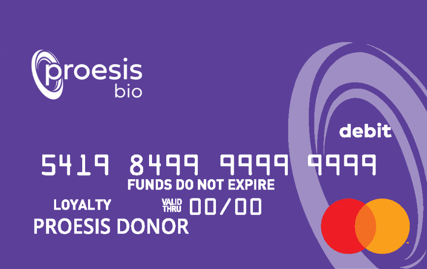 Proesis Bio Prepaid Mastercard